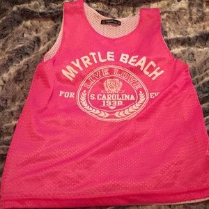 Cute lacrosse shirt with Myrtle beach logo